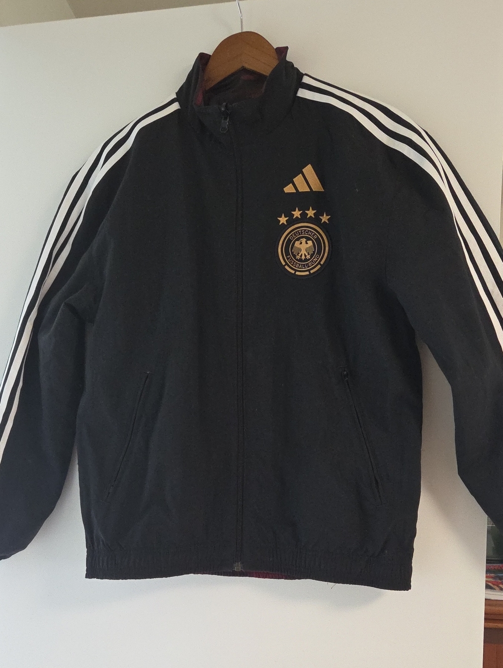 Addidas Germany Reverisble Anthem Jacket - Picture 3 of 4